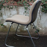 Steelcase Strafor chair, sled legs, 1970s