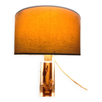 Lampe en plexi vintage