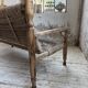 Audoux and Minet cord bench
