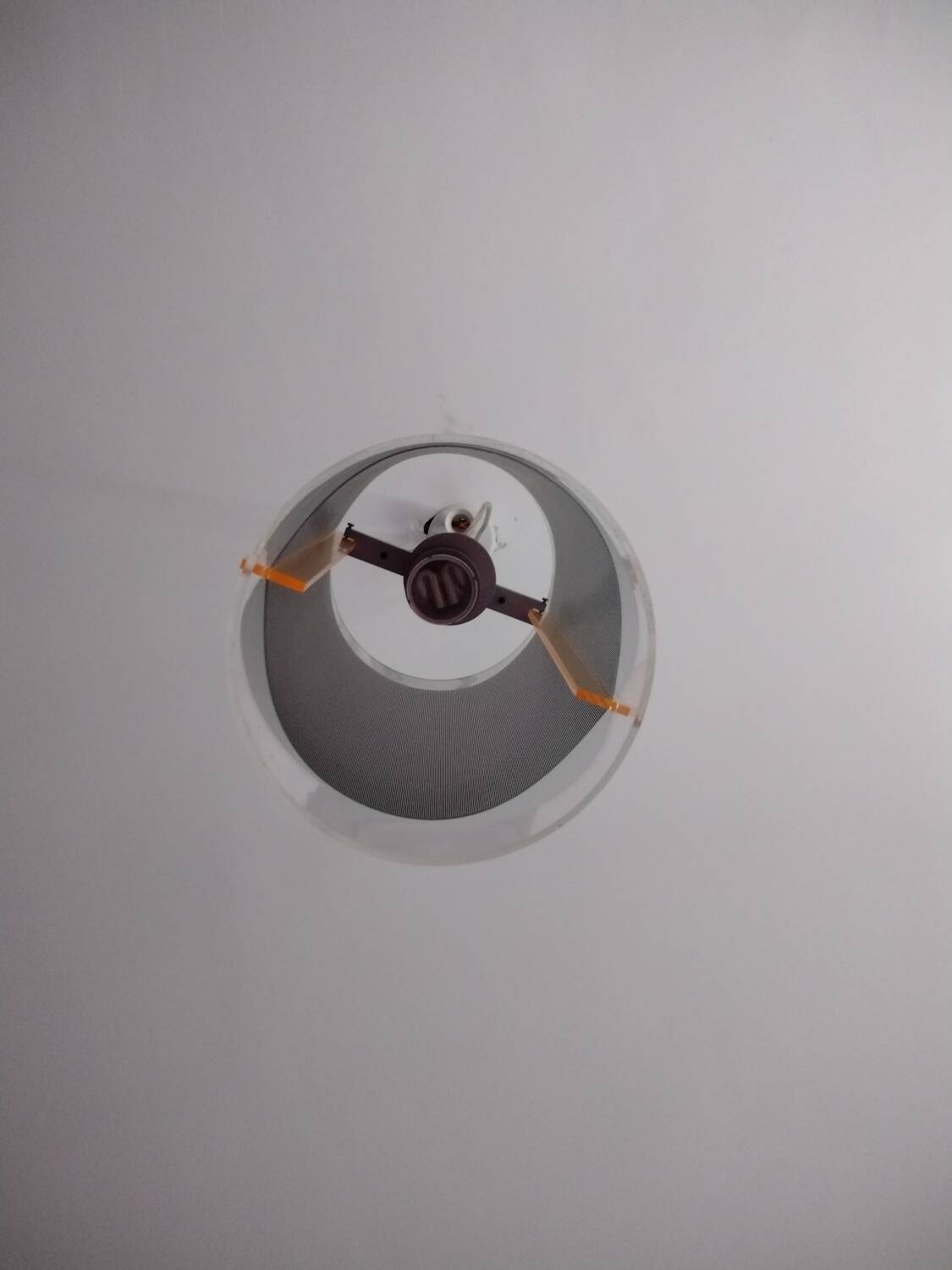 Designer plexiglass pendant light