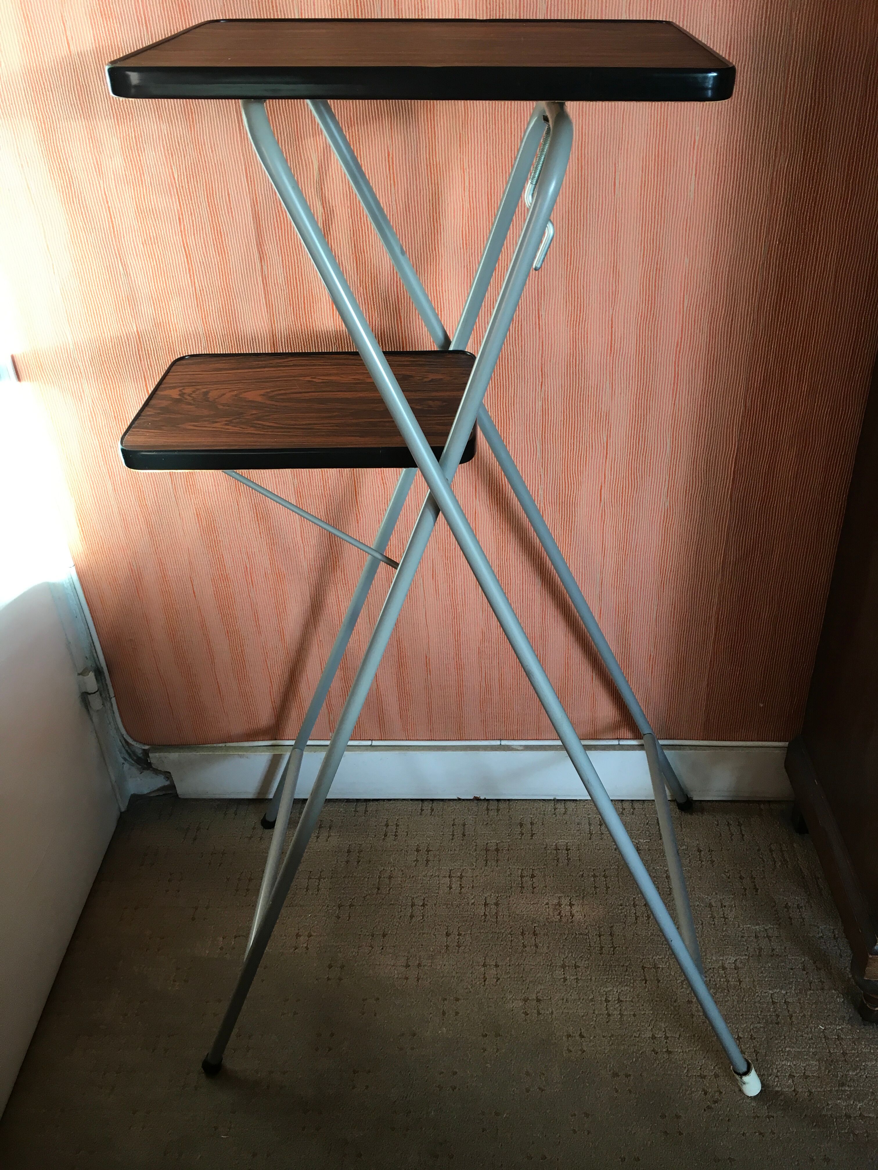 Table of projection in the 1960s formica