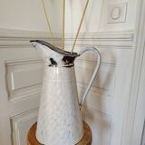 Large enameled water pot