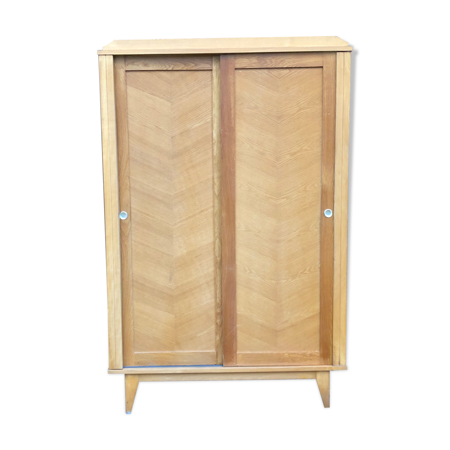 Vintage wardrobe compass feet