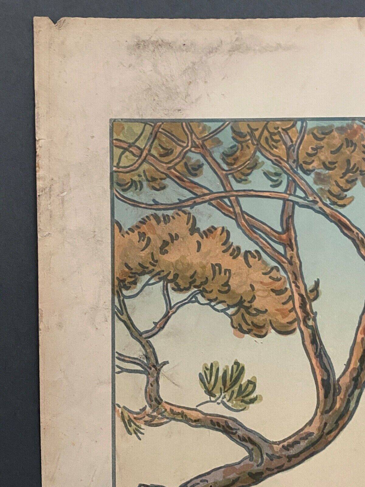 Lithograph by Henri Rivière Summer Evening - Aspects of Nature