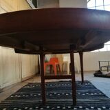 Danish teak table by Kofod Larsen for Faarup Møbelfabrik