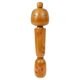 Decorative Kokeshi doll sculpture by Sadao Kishi from Japan, hand-painted.