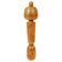 Decorative Kokeshi doll sculpture by Sadao Kishi from Japan, hand-painted.