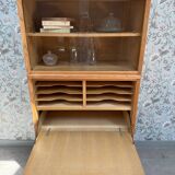 60s-70s oak secretary desk (renovated)