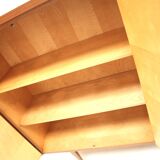 Large vintage highboard sideboard / wall unit made of teak from the 1960s