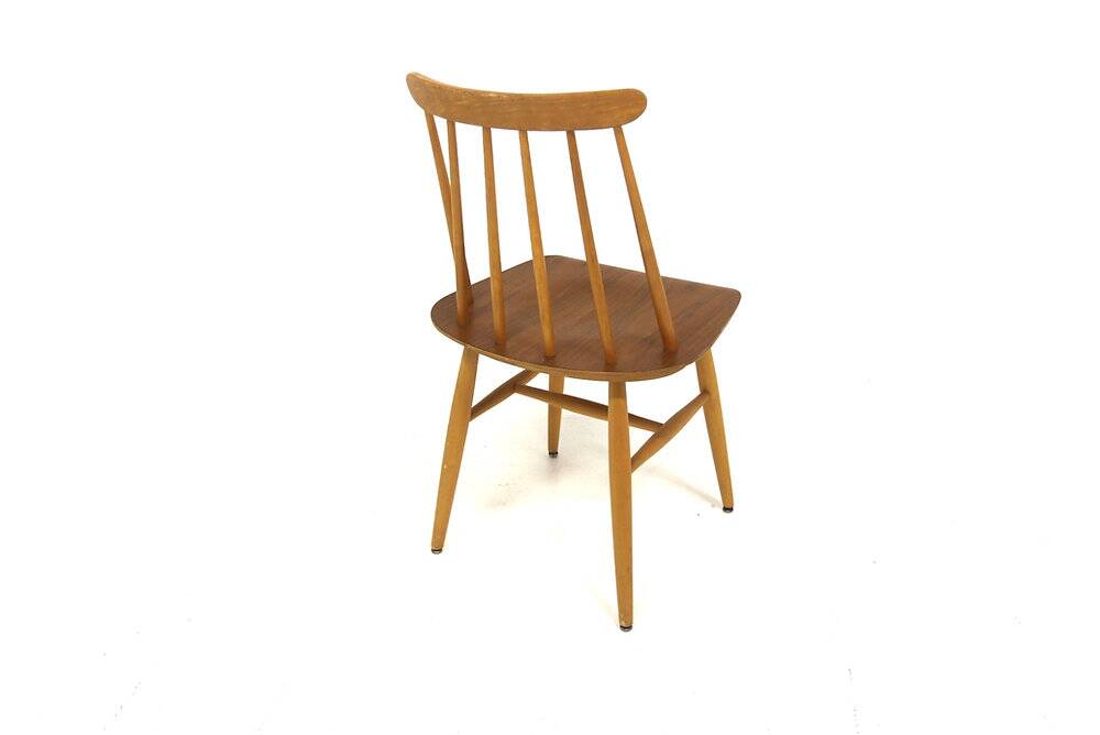 Set de 3 chaises scandinave "Fanett" par Ilmari Tapiovaara, Suède, 1960