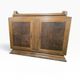 Vintage wooden display cabinet/shelf/wardrobe