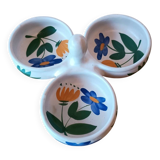 Hand-painted ceramic aperitif plate – Poteries du Marais