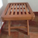 Scandinavian teak stool