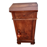 Vintage bedside table in Louis Philippe style