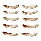 10 fish-shaped knife holders