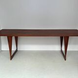 Large teak coffee table
