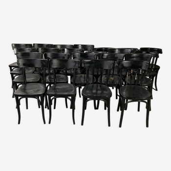 Set of 22 bistro chairs