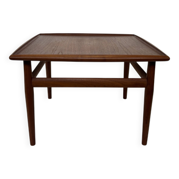 Vintage coffee table Grete Jalk Teak Danish Glostrup Design