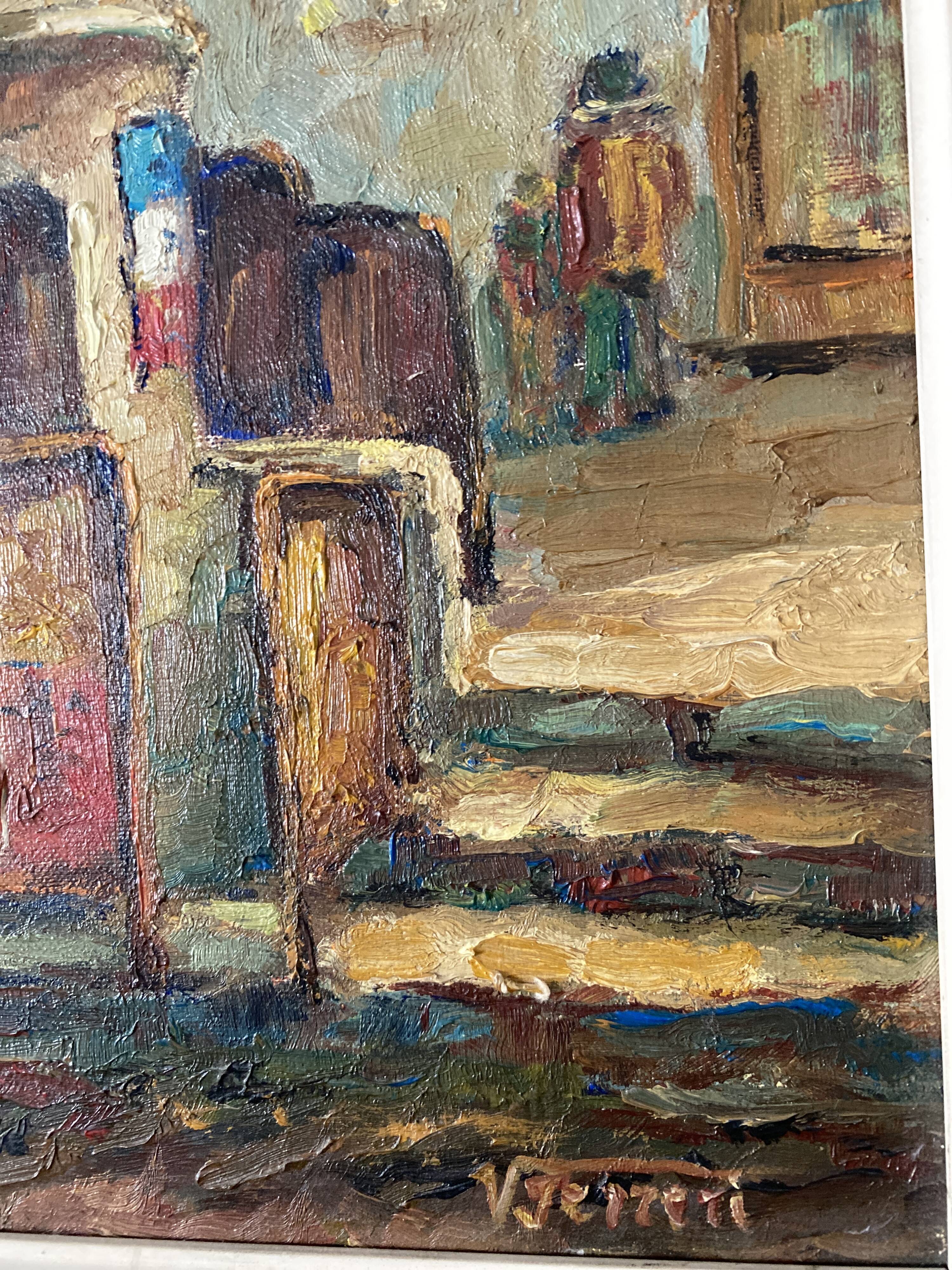 Tableau Victor Ferreri peintre impressionniste