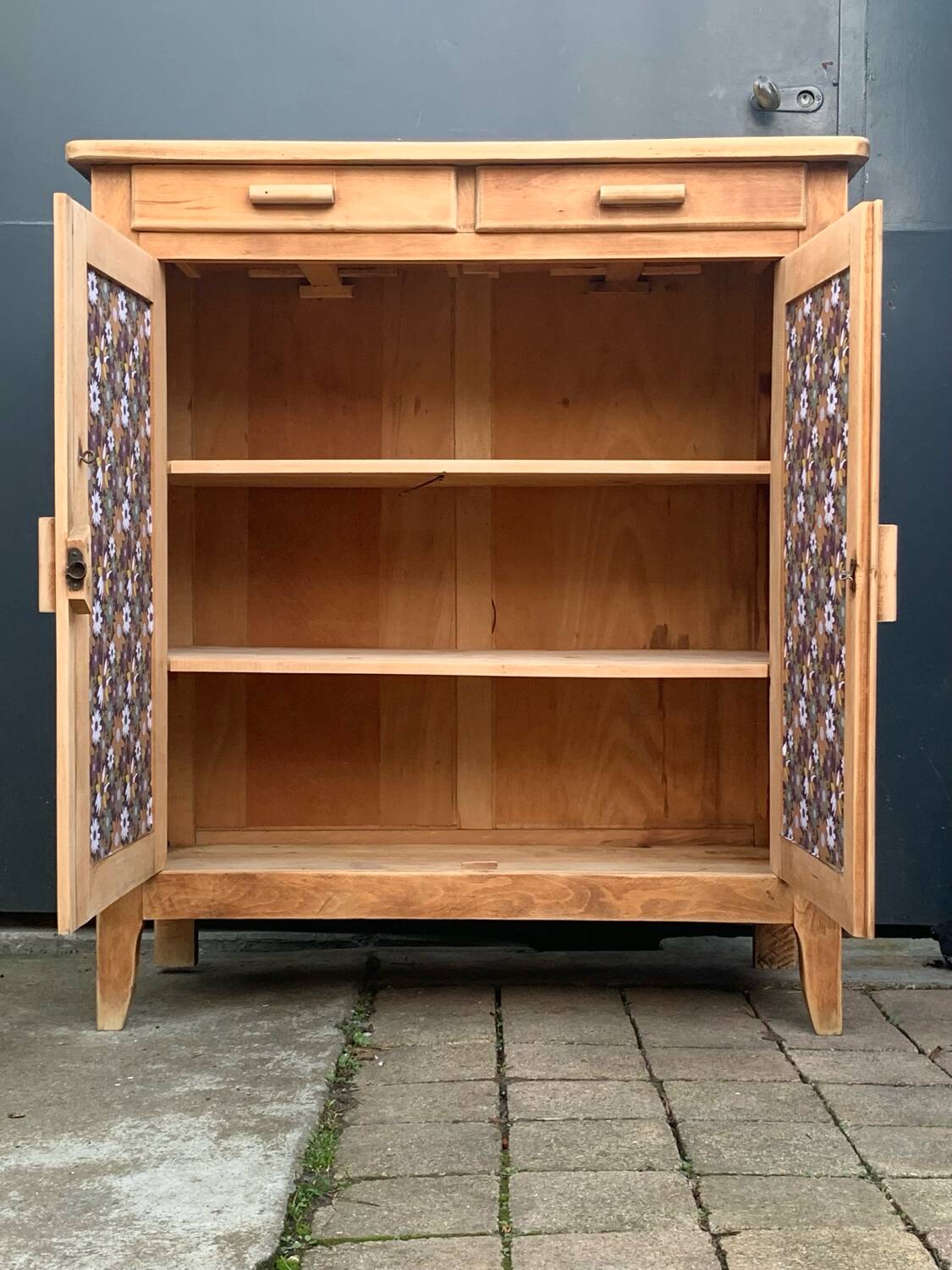 Buffet parisien bois brut 1940 H100