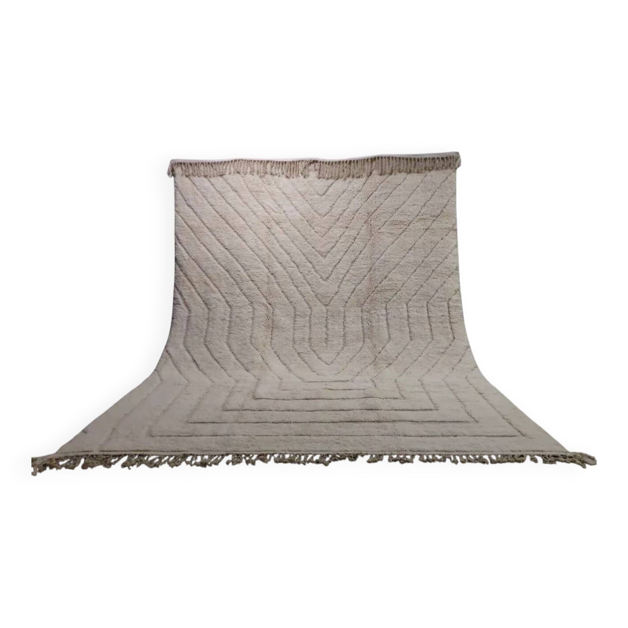 Beniouaren Beige Rug – 400x300 cm
