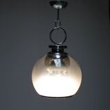 Six bulbs in Murano glass chandelier