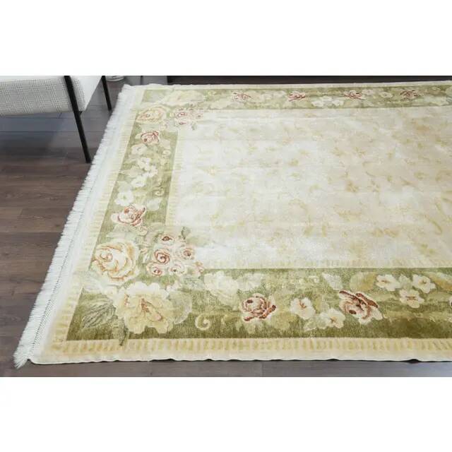 Vintage Turkish Oushak Handmade Wool Cotton Tan Area Rug 235x240