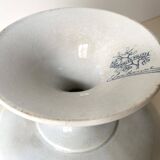 Compotier en faïence de Lunéville par Lachenal 1900, serviteur modèle gui K&G
