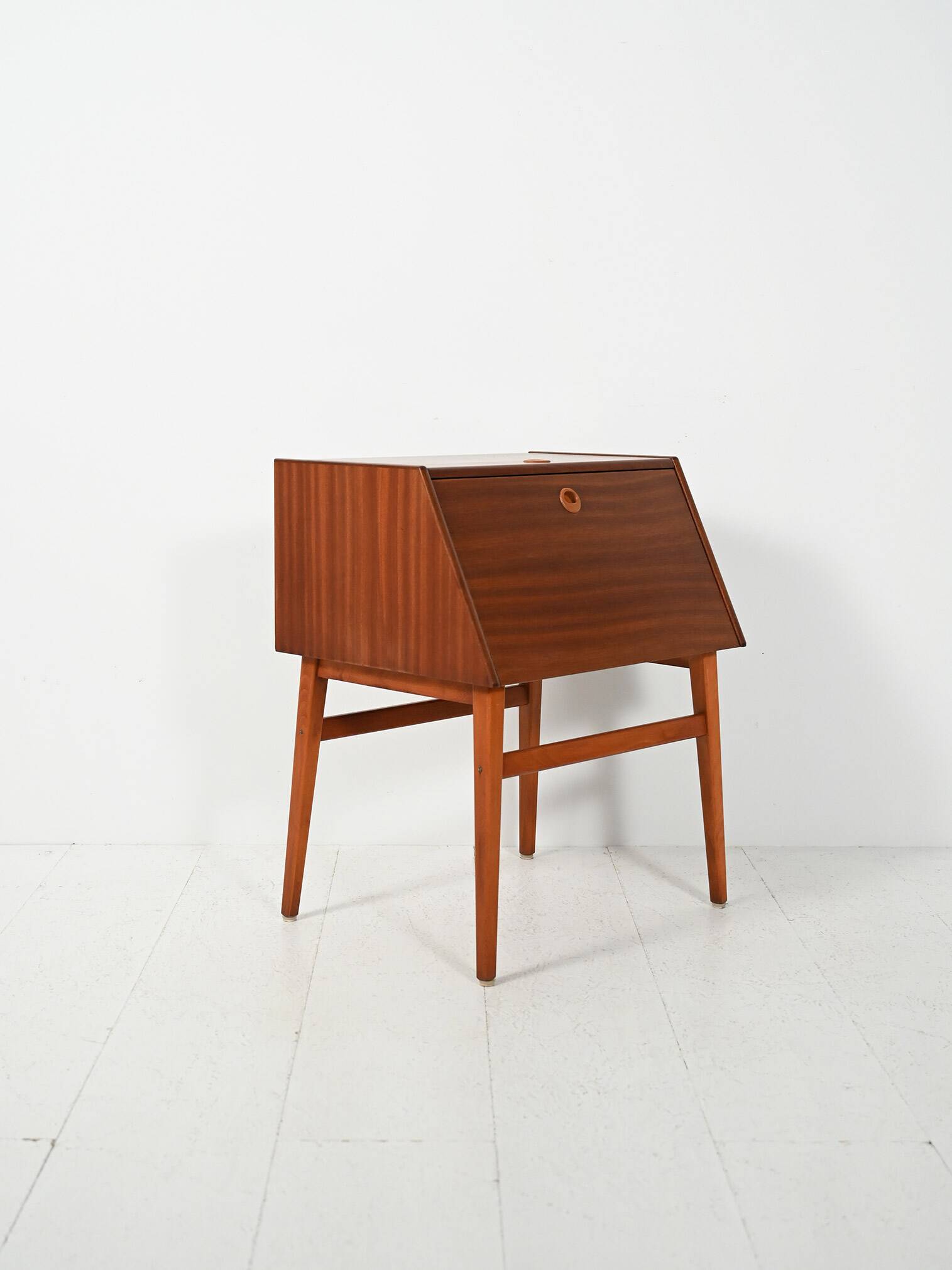 Swedish Vintage cutlery cabinet in mahogany by Stig-bolaget