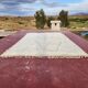 Authentic Beni Ouarain rug 300 x 200 cm in natural wool
