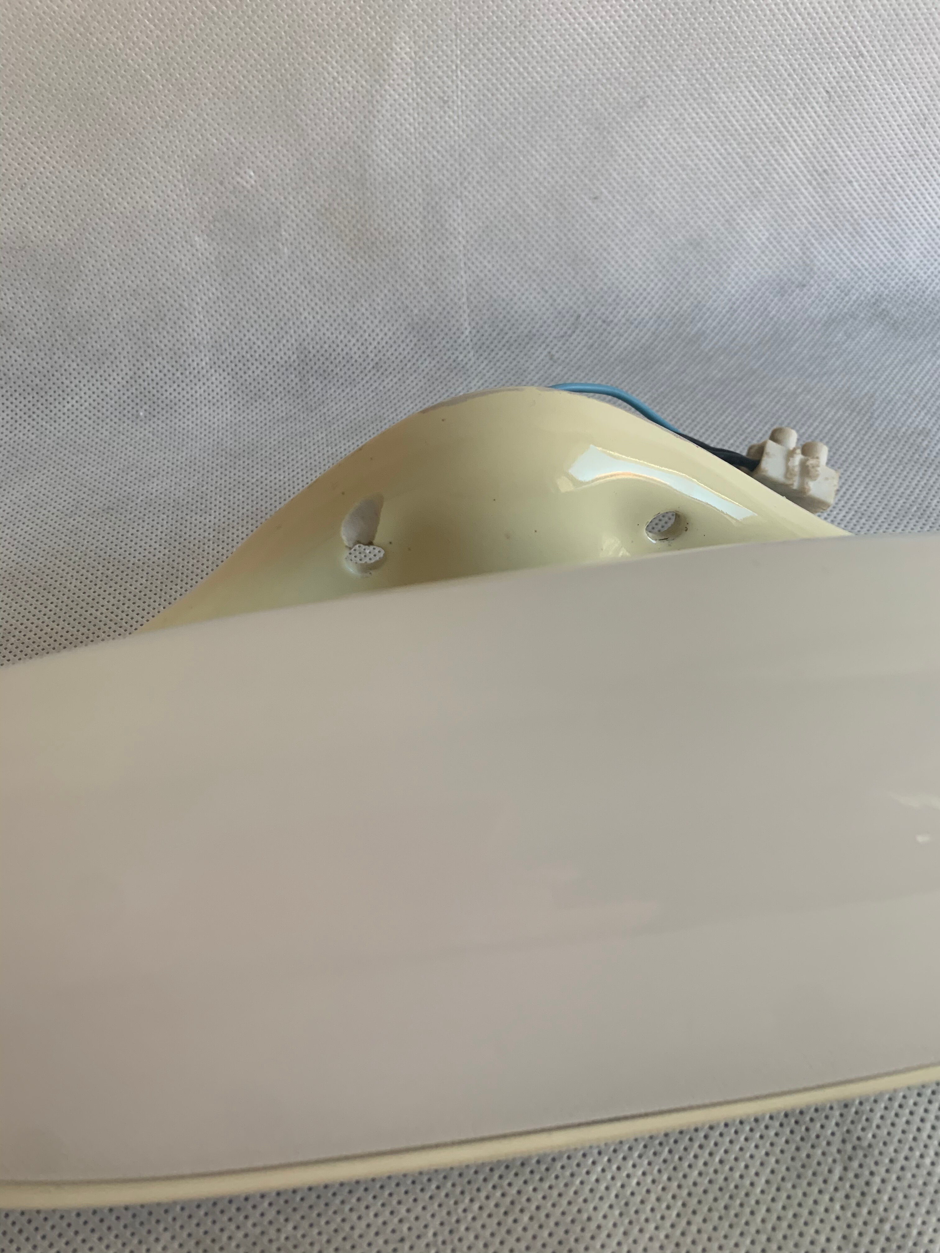 Mid-century swedish ceramic wall light