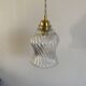 Vintage glass globe lamp