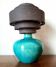 Lampe art déco par Charles Harva, vers 1930 .