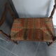 Banc paillé Louis Philippe