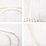 Paire de chaises bistrot vintage bois courbé, style café viennois classique