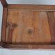 Bedside mahogany end XVIII