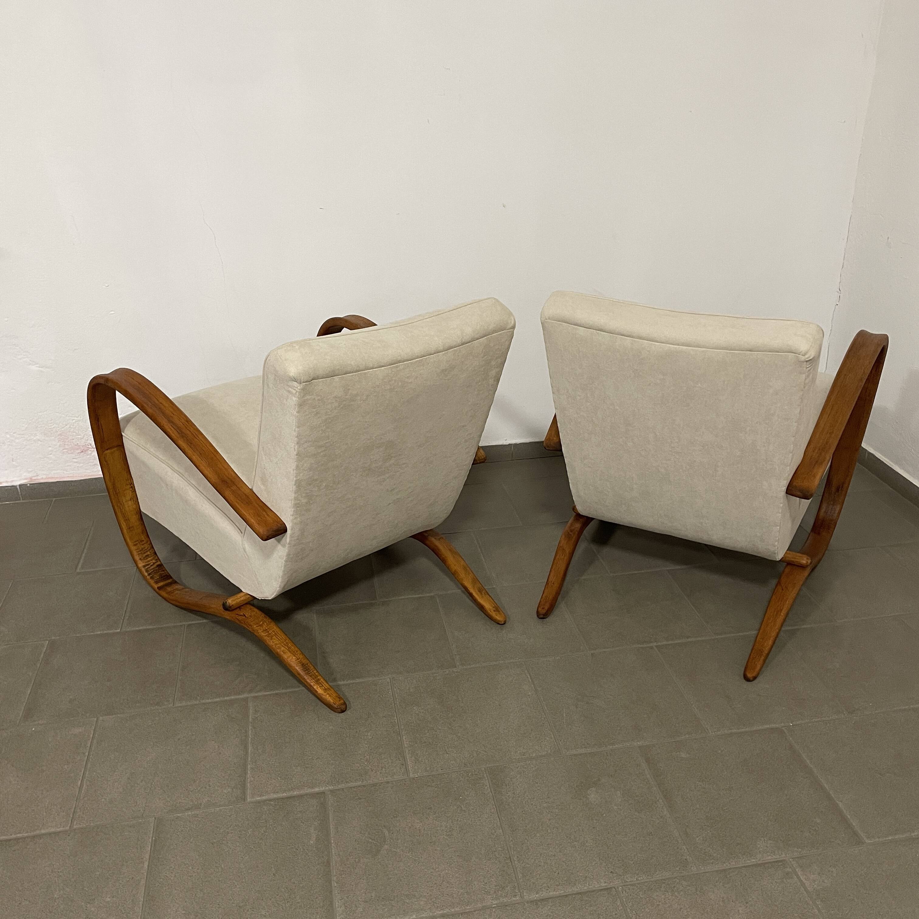 Set of two armchairs Halabala H269