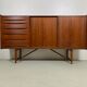 Teak MidCentury Sideboard by Fred Kayser 1960s