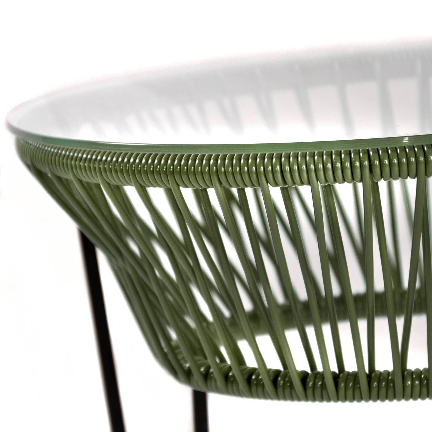 Table basse TOCA vert olive