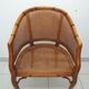 Fauteuil canné signé grange modèle faux bambou