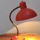 Vintage desk lamp with a swan neck from the 1950s.