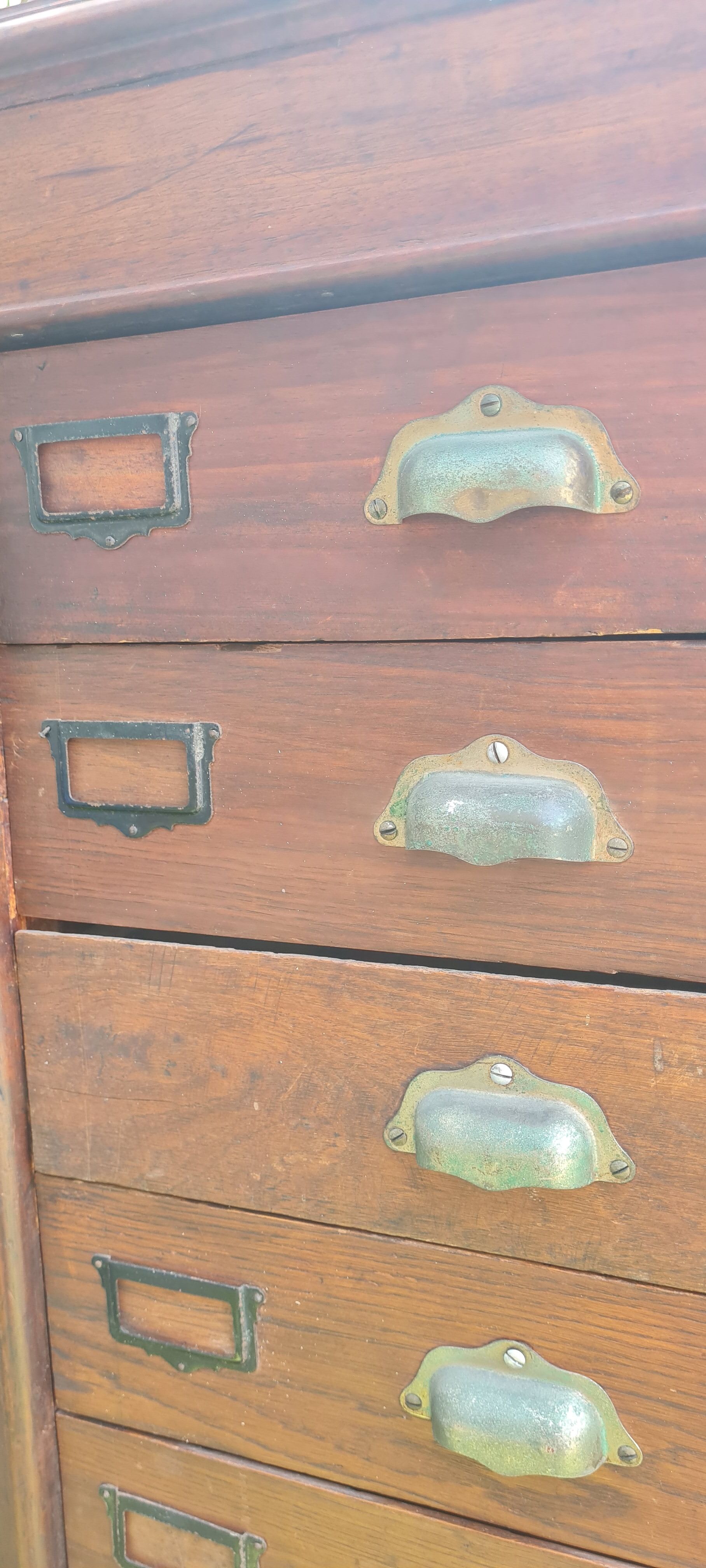 Old furniture with drawers