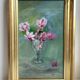 Signed bouquet of flowers table