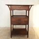 Vintage oak accent cabinet