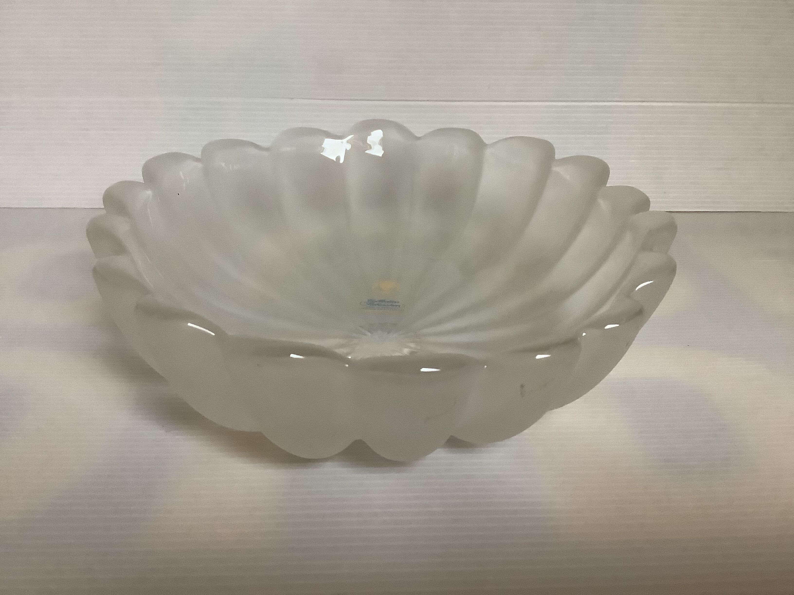 Frosted glass pocket tray Walther glas siebenstern Germany