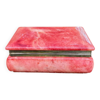 Onyx catchall box from the 1960s, vintage Italy.