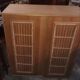 Armoire vintage 2 portes osier