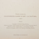 Lot de 2 cadres anciens botaniques