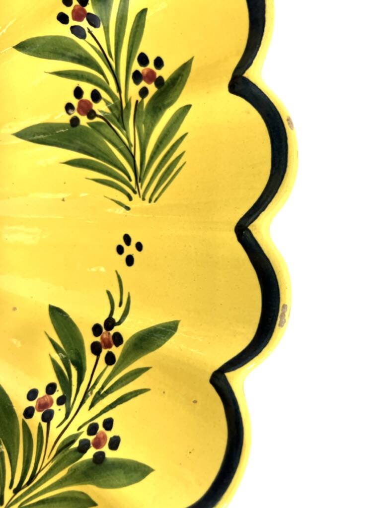 Large Quimper Breton cup