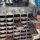 Industrial workshop furniture with metal drawers